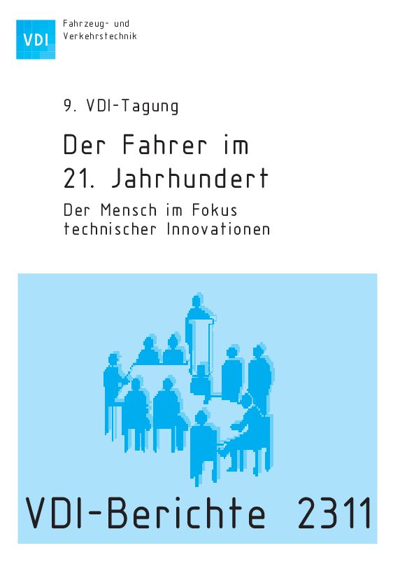 Der Fahrer Im 21. Jahrhundert - Vdi Nachrichten