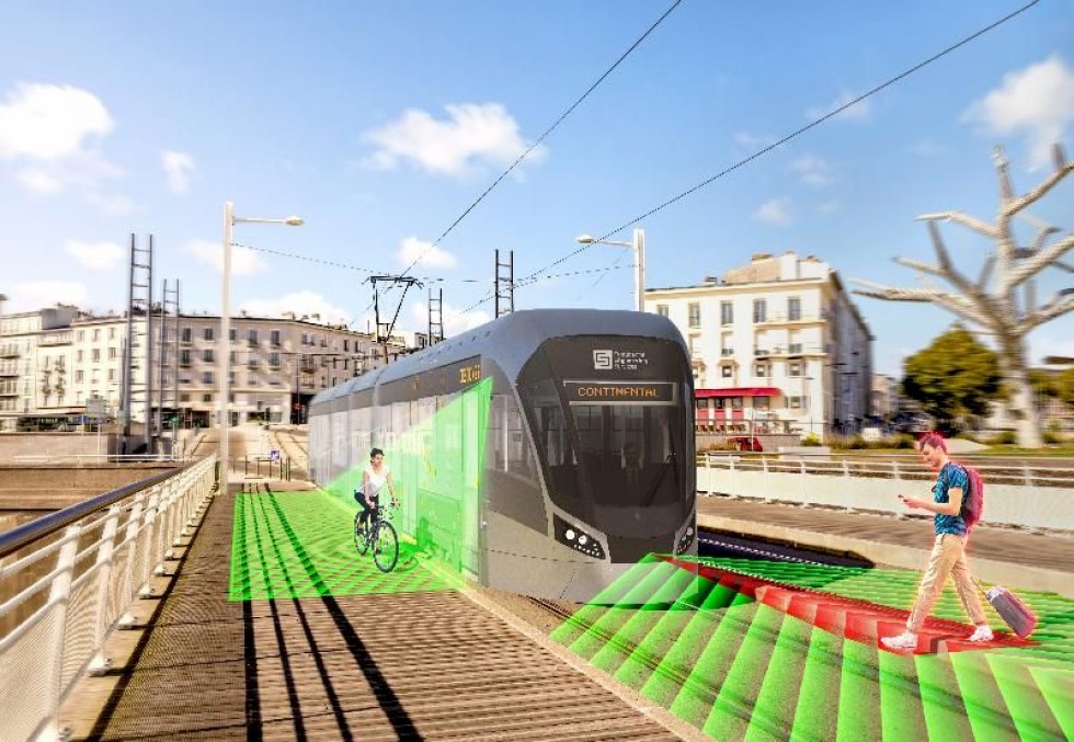 Head-up-Display für Straßenbahnen