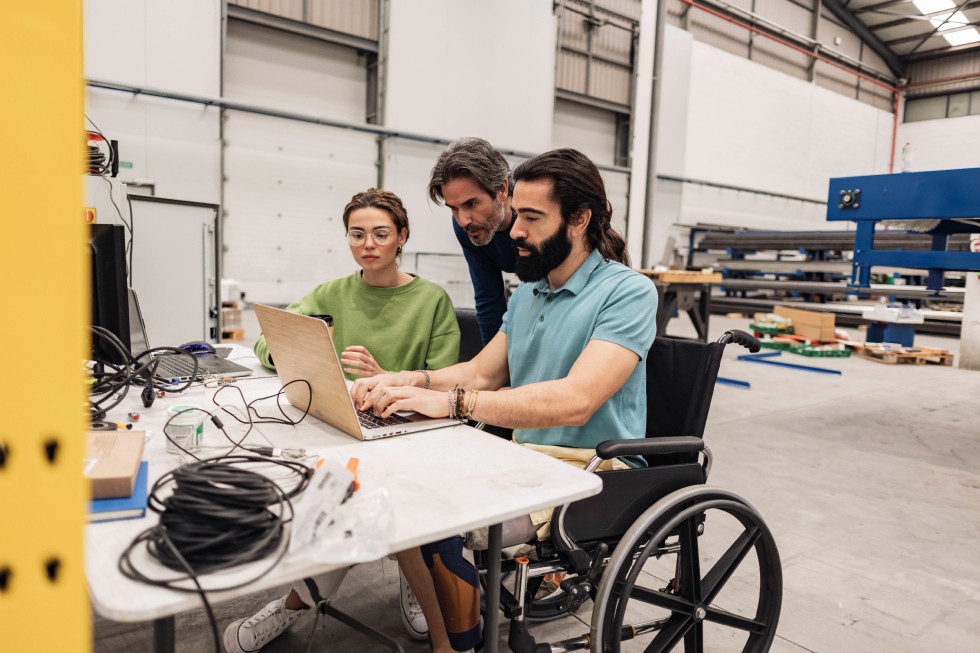 Behinderte Stehen Immer Noch Am Rande Des Arbeitsmarktes