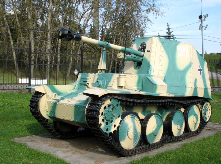 Jagdpanzer Marder III im Museum in Moskau