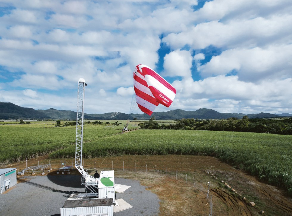 Drachen sollen Windkraft in großen Höhen ernten