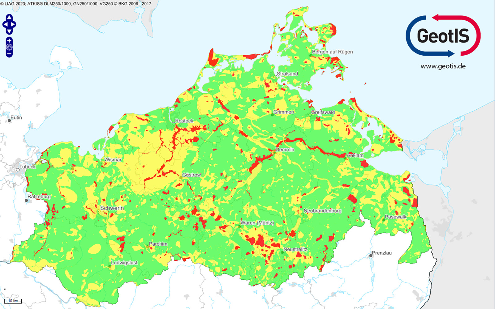 Geothermie: Erste Ampelkarte für die beste Erdwärme