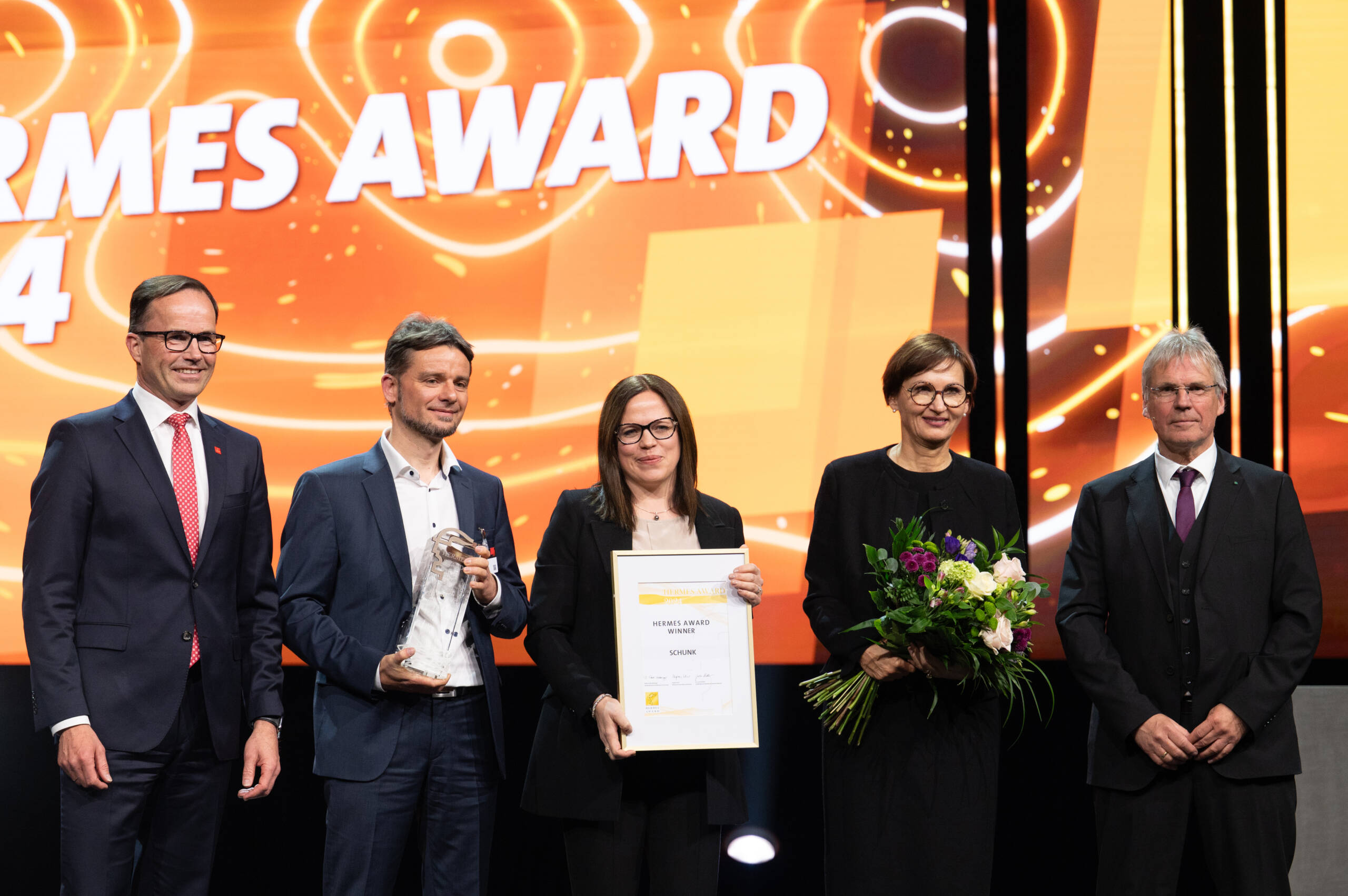 KI-Greifer von Schunk gewinnt Hermes Award