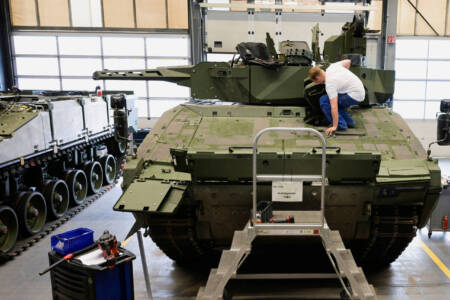 Rheinmetall baut Schützenpanzer Lynx in der Ukraine