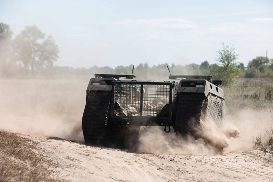 Kampfroboter im Einsatz: auch deutsche Hersteller beliefern die Ukraine