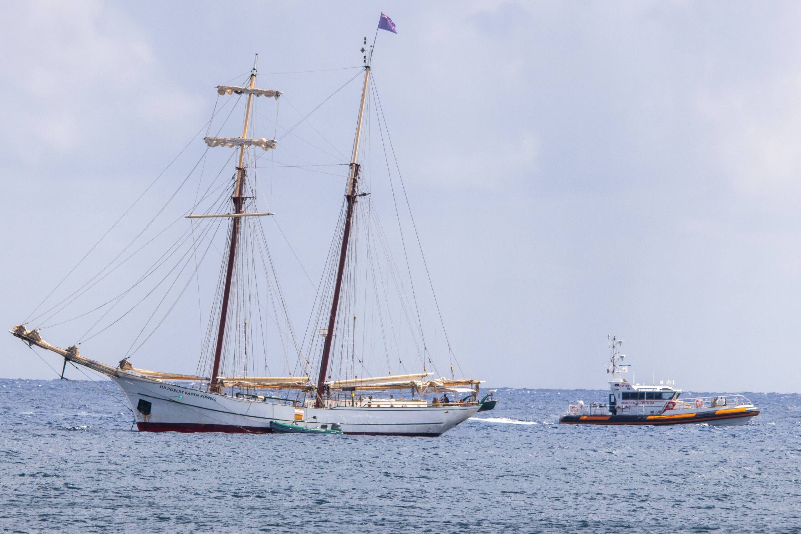 Untergang der Megayacht 