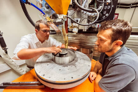 Große Metallteile prozesssicher drucken